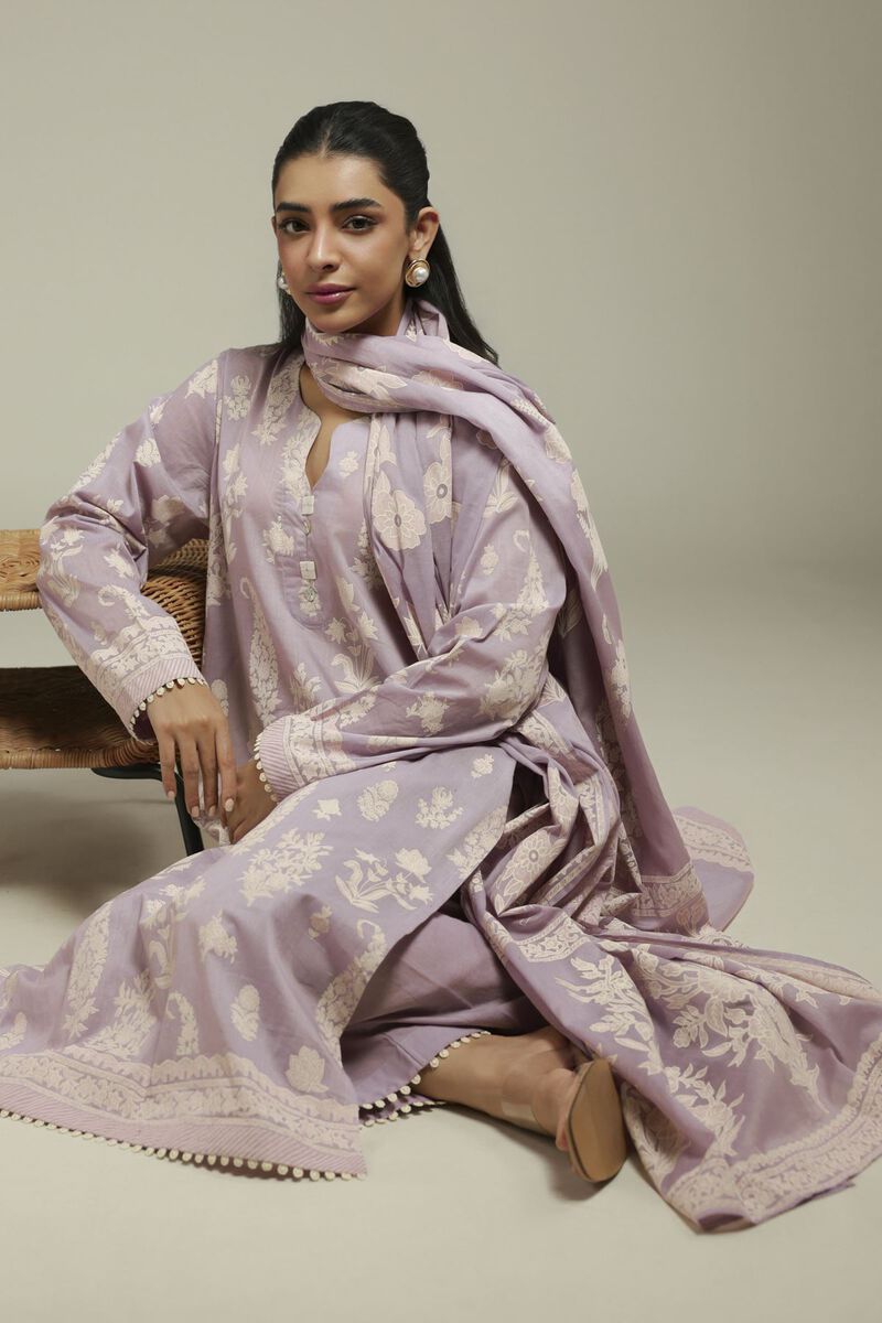 Printed | Cambric | 3-Piece Cambric Tailored | USD 65.00