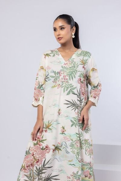 Embroidered | Dull Raw Silk | Kurta | USD 30.00