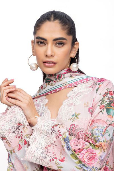 Embroidered | Jacquard | Tailored 3 Piece | USD 85.00