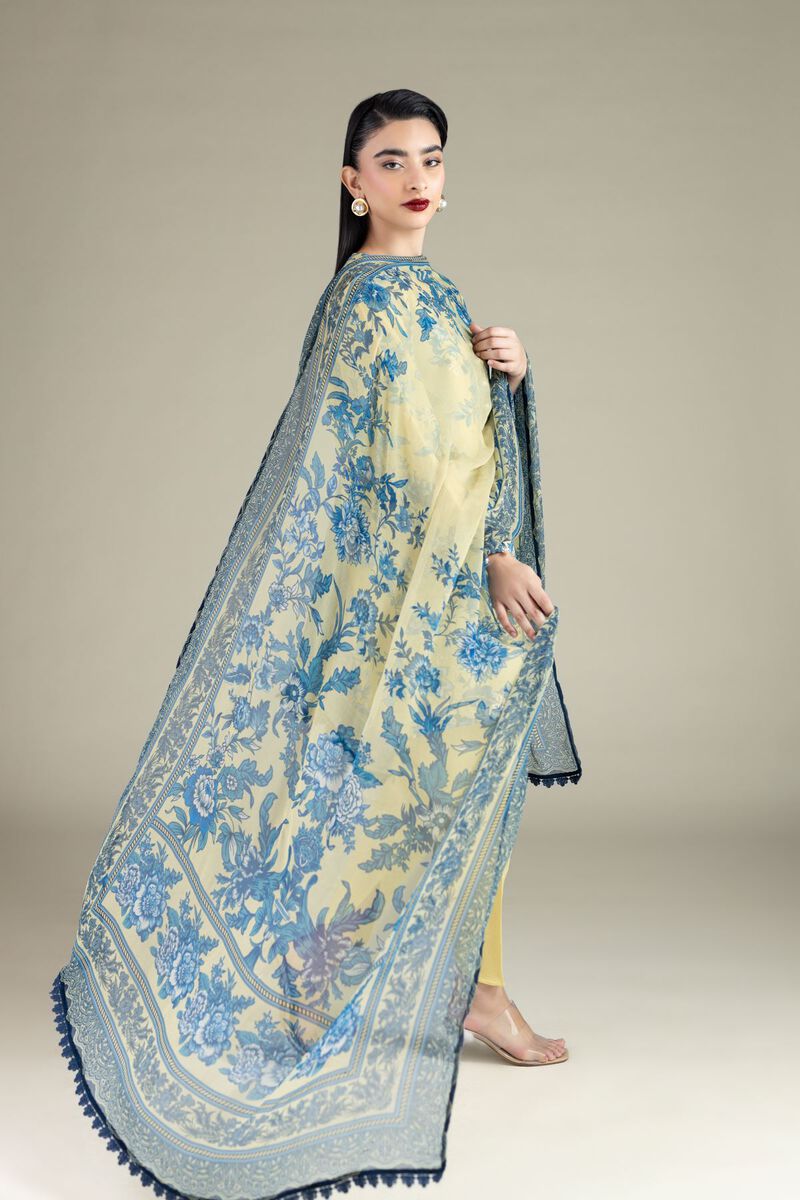 Printed | Chiffon | Dupatta | USD 18.00