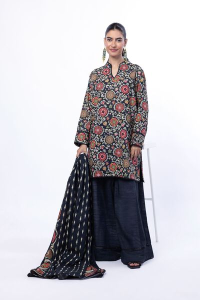 Printed | Light Khaddar | Tailored 3 Piece | USD 22.50