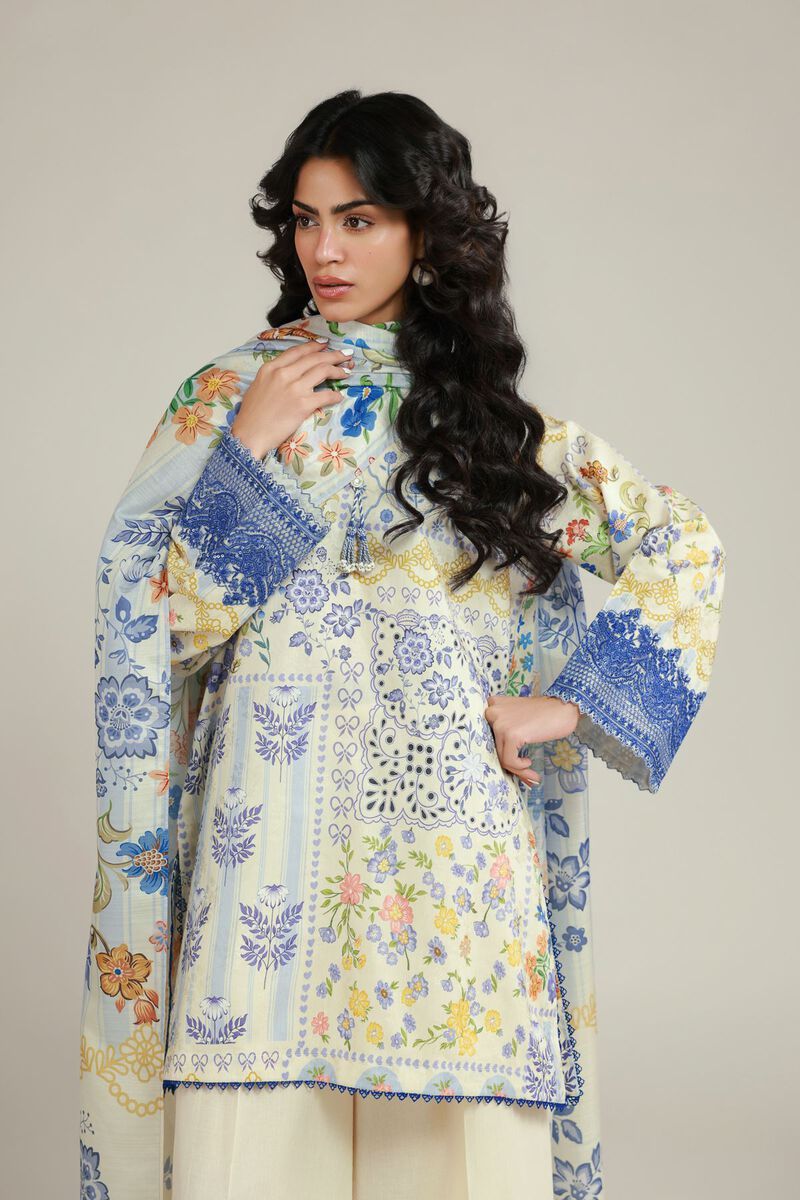 Printed | Jacquard | Tailored 3 Piece | USD 70.00