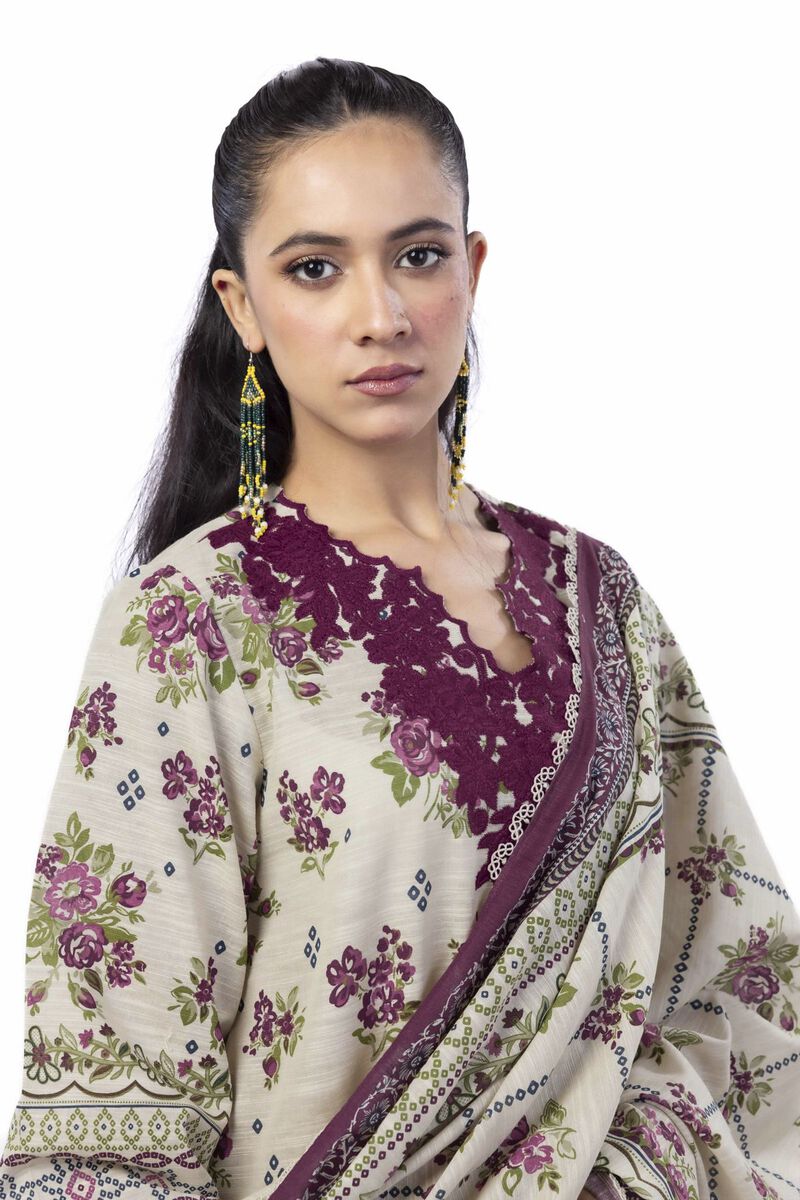 Embroidered | Light Khaddar | Tailored 3 Piece | USD 45.00