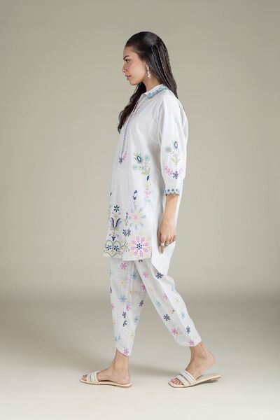 Embroidered | Heavy Textured Cotton | Shalwar | USD 25.00