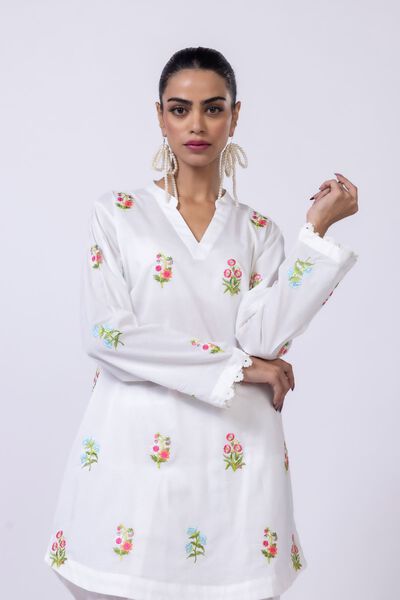 Embroidered | Elevated Cambric | Kurta | USD 15.00