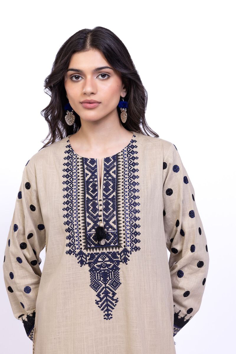 Embroidered | Heavy Textured Cotton | Kurta | USD 45.00