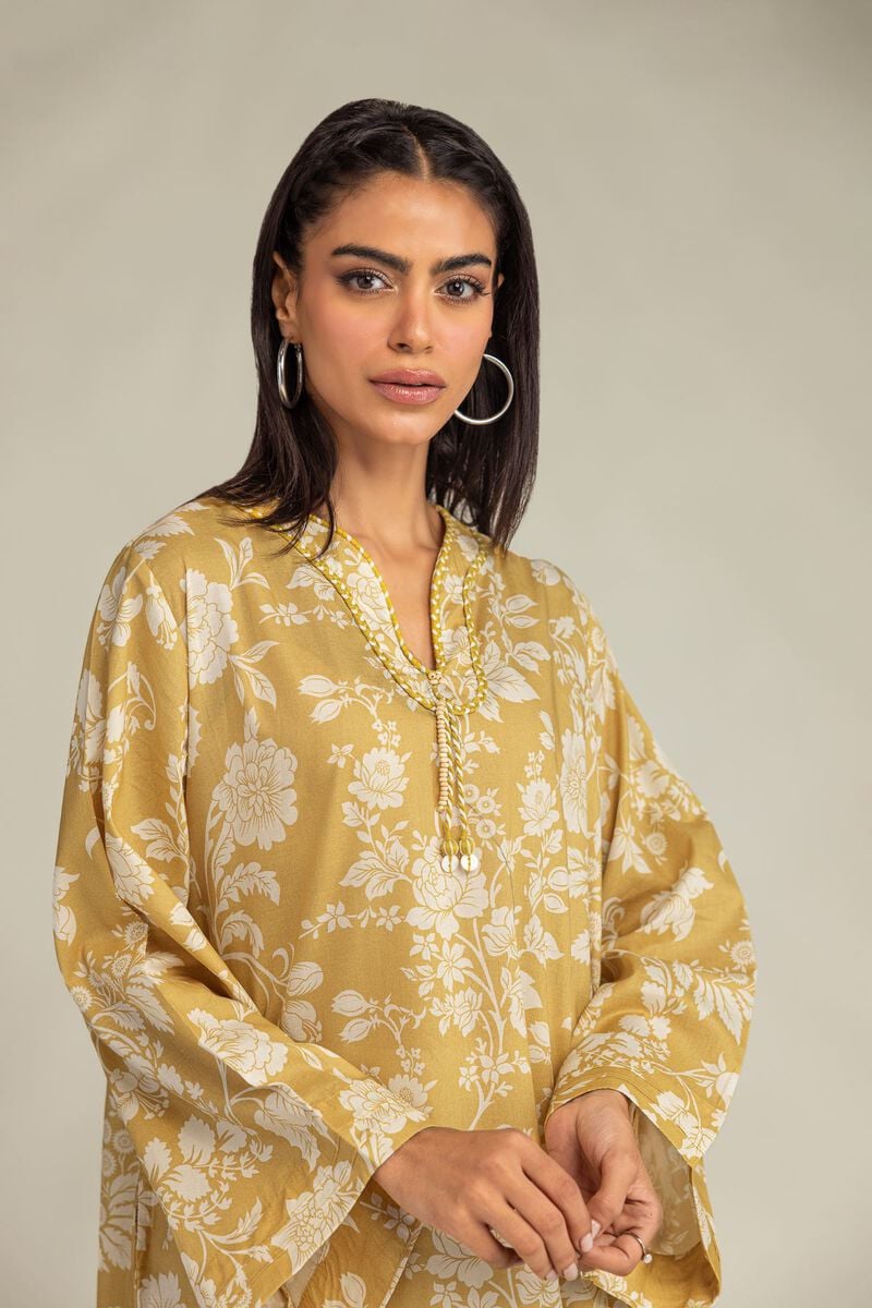 Printed | Cambric | Cambric Longline Kurta | USD 35.00