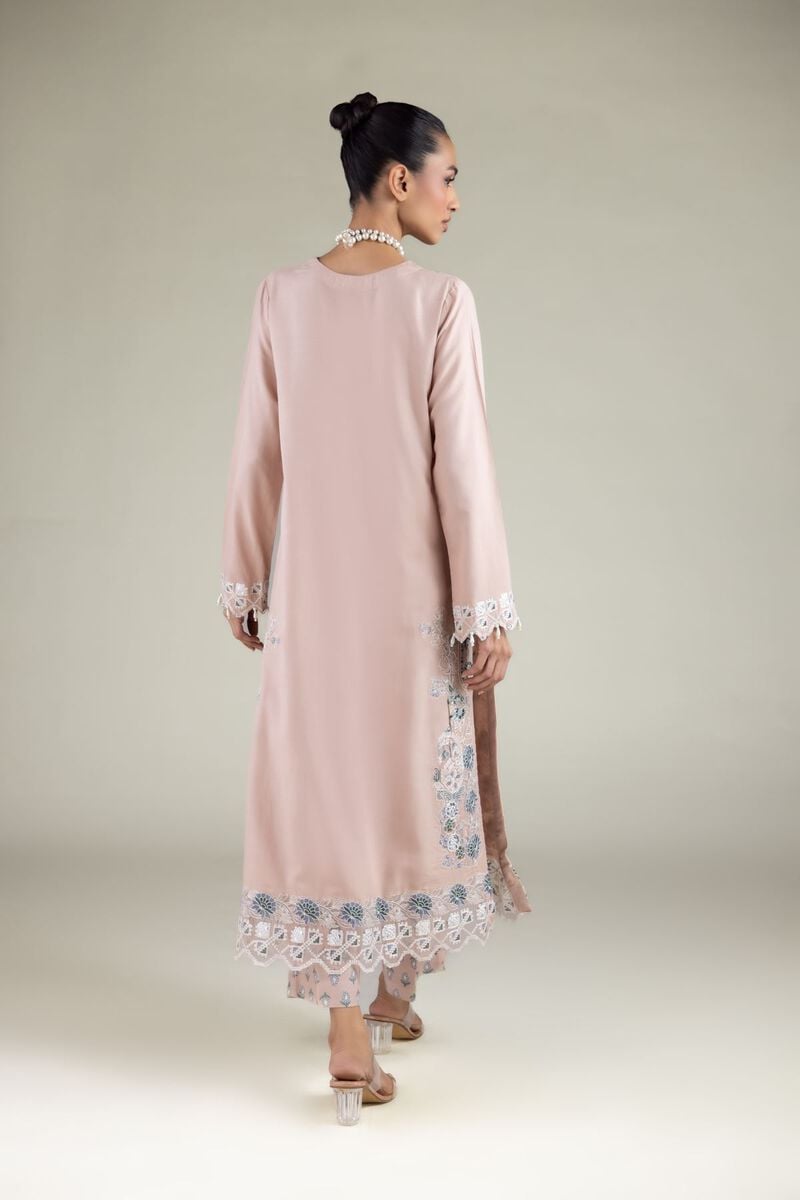 Embroidered | Raw Silk | Kurta | USD 70.00