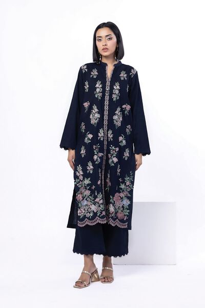 Embroidered | Heavy Textured Cotton | Tailored 2 Piece | Top and Bottom | USD 45.00