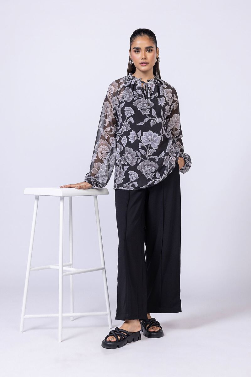 Printed | Georgette Chiffon | Blouse | USD 9.00