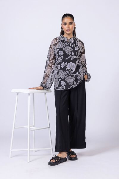 Printed | Georgette Chiffon | Blouse | USD 9.00