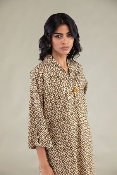 Printed | Cambric | Short Cambric Kurta | USD 35.00