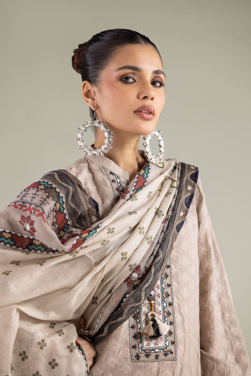 Embroidered | Broshia | Tailored 3 Piece | USD 80.00