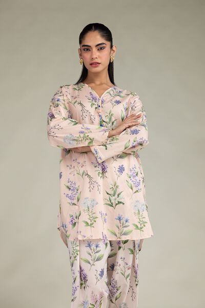 Printed | Cotton Viscose | Short Floral Kurta | USD 35.00