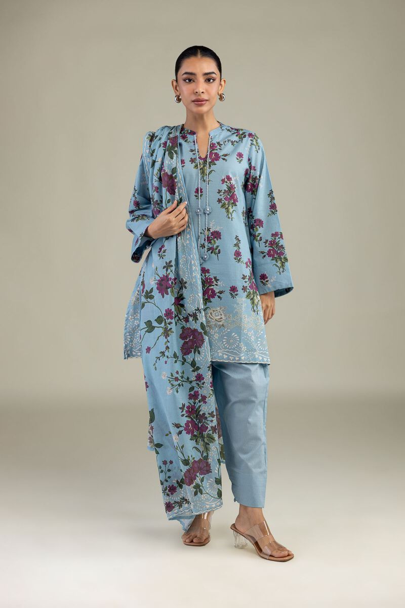 Printed | Lawn | Floral Lawn Dupatta | USD 25.00