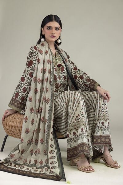 Embroidered | Textured Lawn | Tailored 3-Piece Lawn | USD 60.00