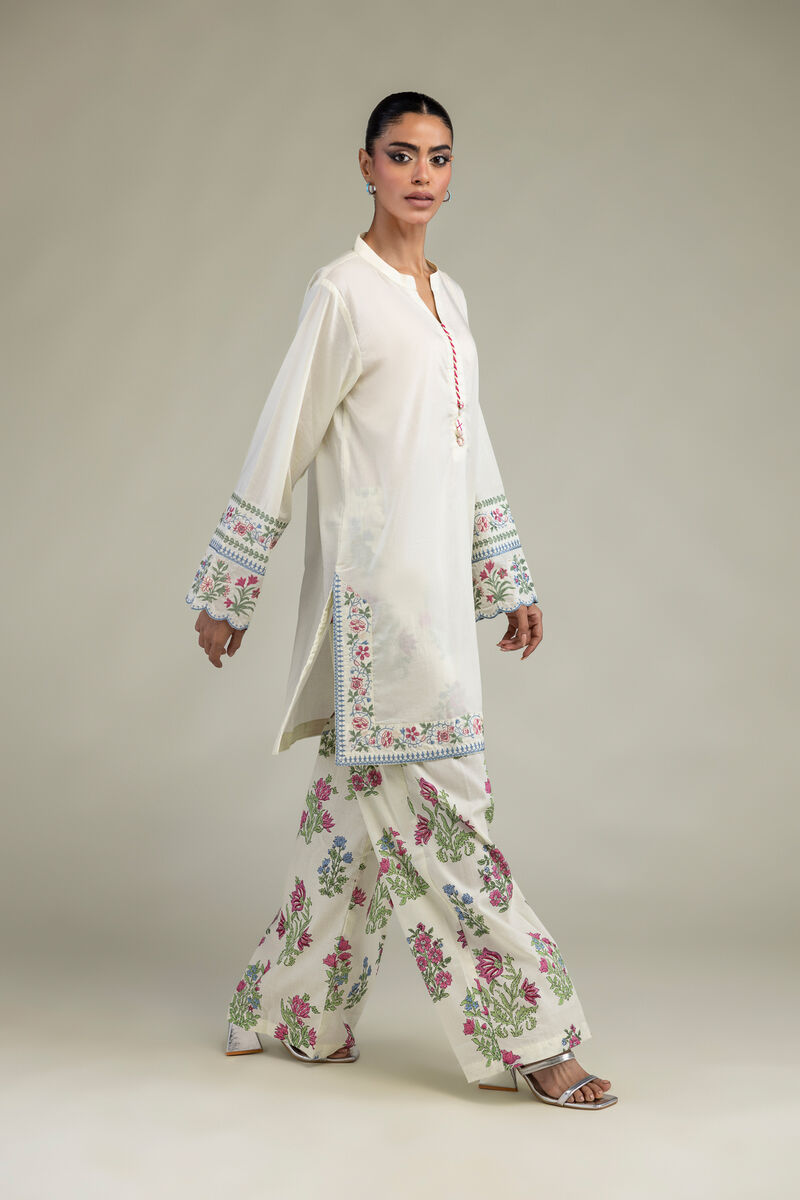 Embroidered | Cambric | Cambric Tailored 2-Piece | USD 55.00