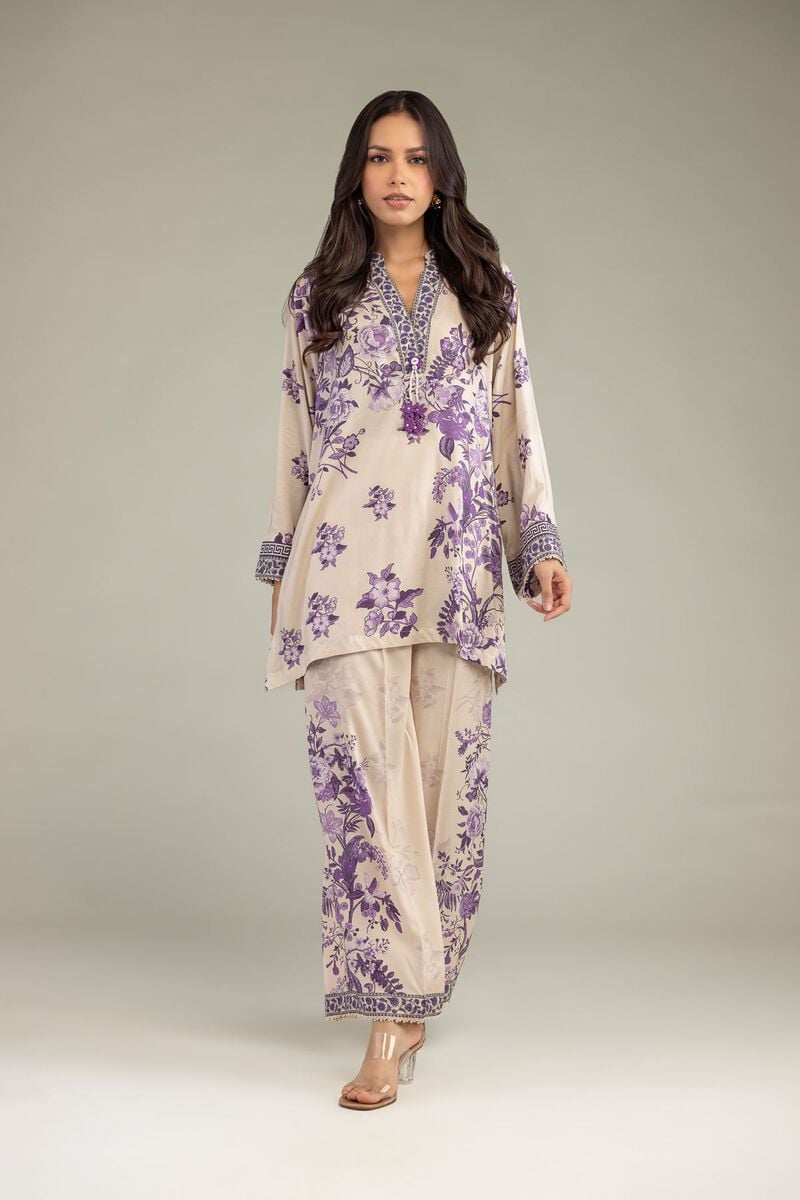 Printed | Viscose | Floral V-Neck Kurta | USD 35.00