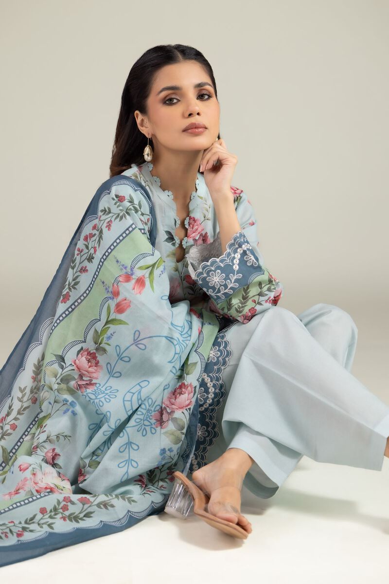 Embroidered | Lawn | Fabrics 3 Piece | null