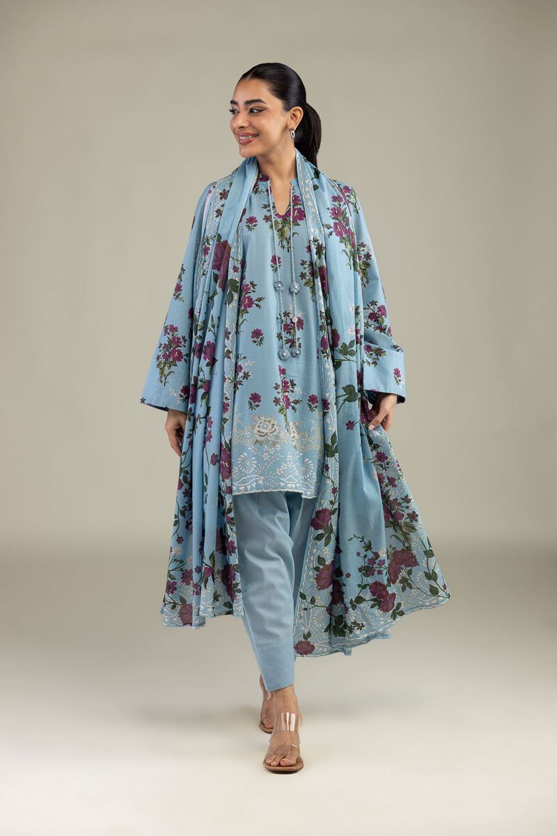 Printed | Lawn | Floral Lawn Dupatta | USD 25.00