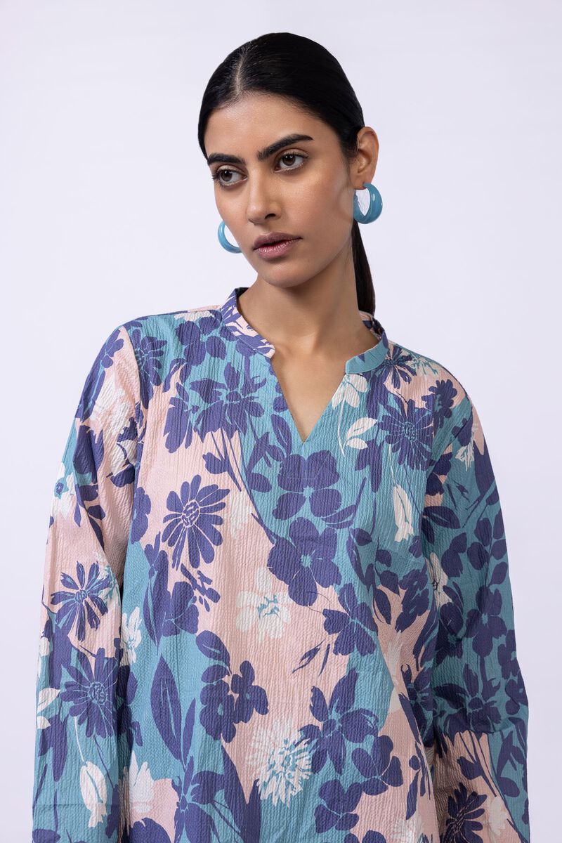 Printed | Ripple Crinkle | Kurta | USD 7.50