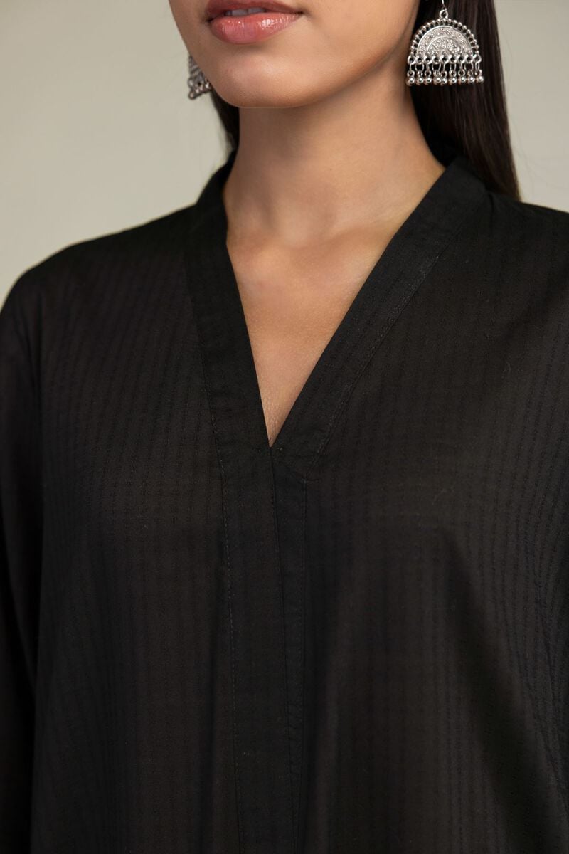 Embroidered | Cotton Dobby | Long Cotton Kurta | USD 45.00