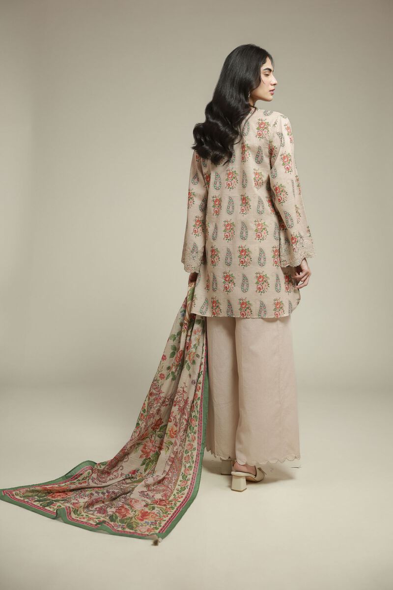 Embroidered | Mesuri | Floral Tailored Suit | USD 70.00