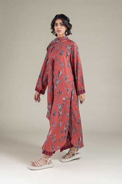 Embroidered | Raw Silk | Pants | USD 7.50