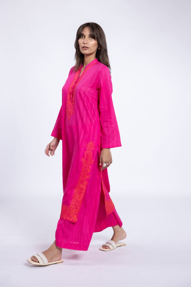 Embroidered | Leno | Kurta | USD 17.50