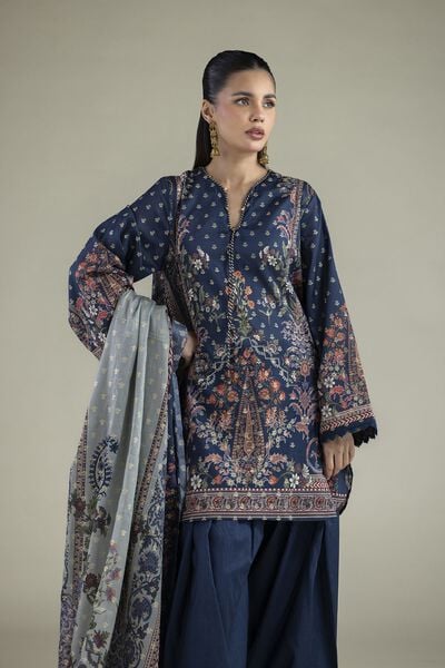 Printed | Jacquard | Tailored 3 Piece | USD 65.00
