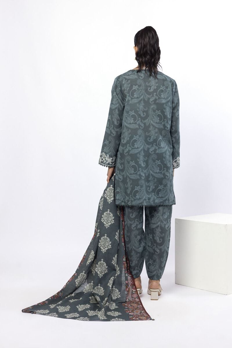 Embroidered | Light Khaddar | Tailored 3 Piece | USD 50.00