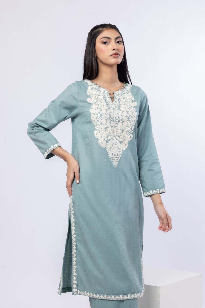 Embroidered | Cotton Dobby | Kurta | USD 17.50