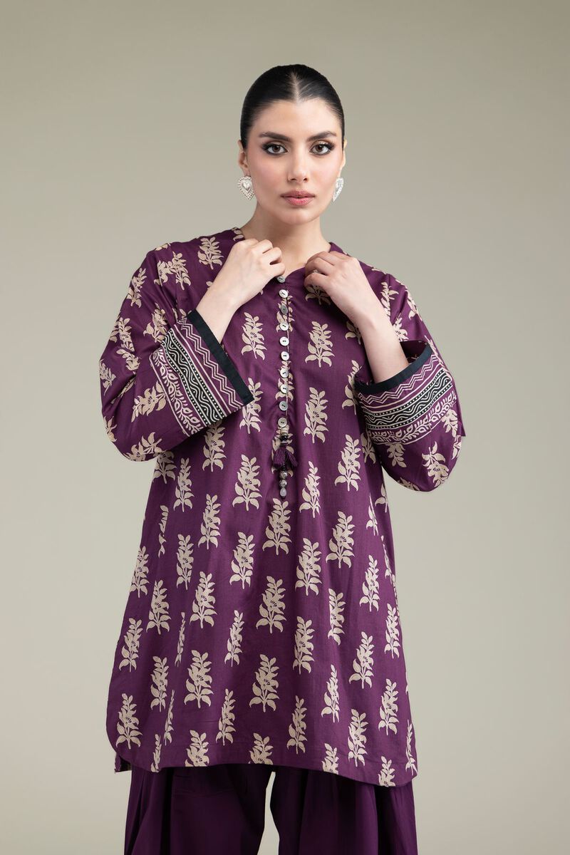 Printed | Cambric | Short Cambric Kurta | USD 30.00