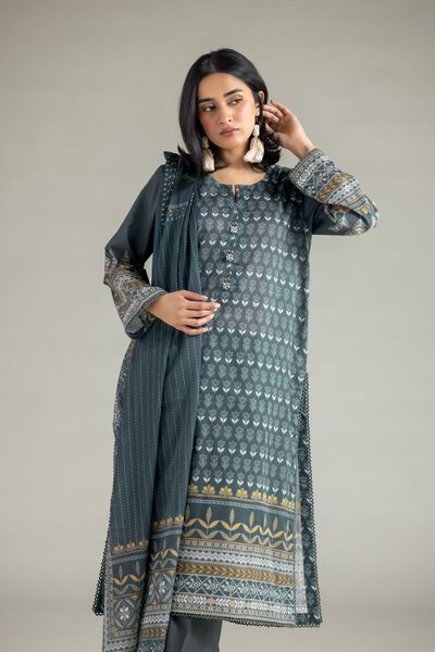 Printed | Lawn | Tailored 3 Piece | USD 60.00