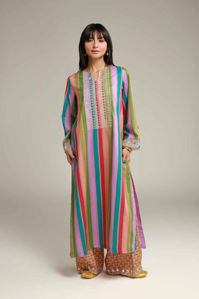 Embroidered | Cambric | Long Cambric Kurta | USD 35.00