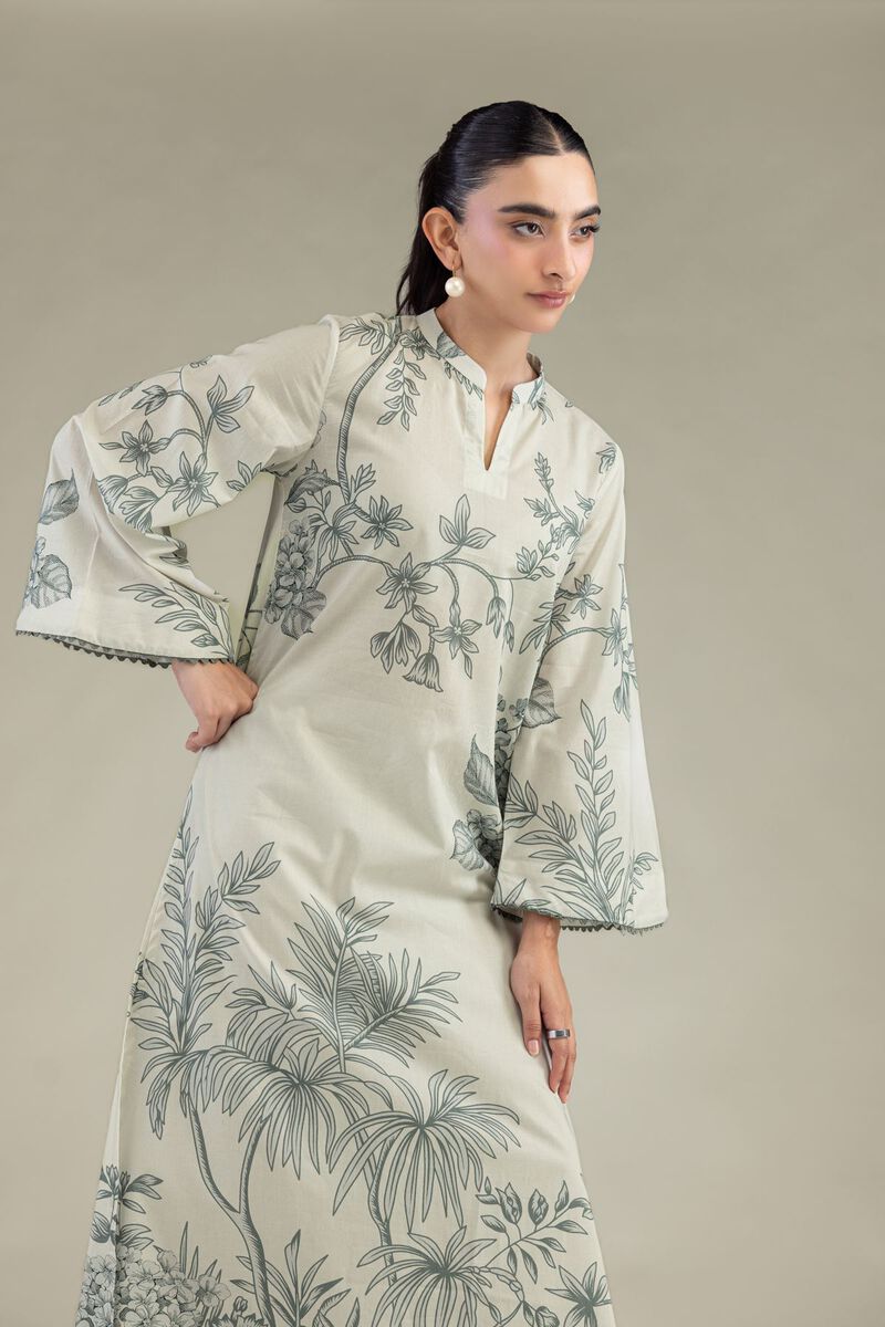 Printed | Cambric | Floral Cambric Kurta | USD 40.00