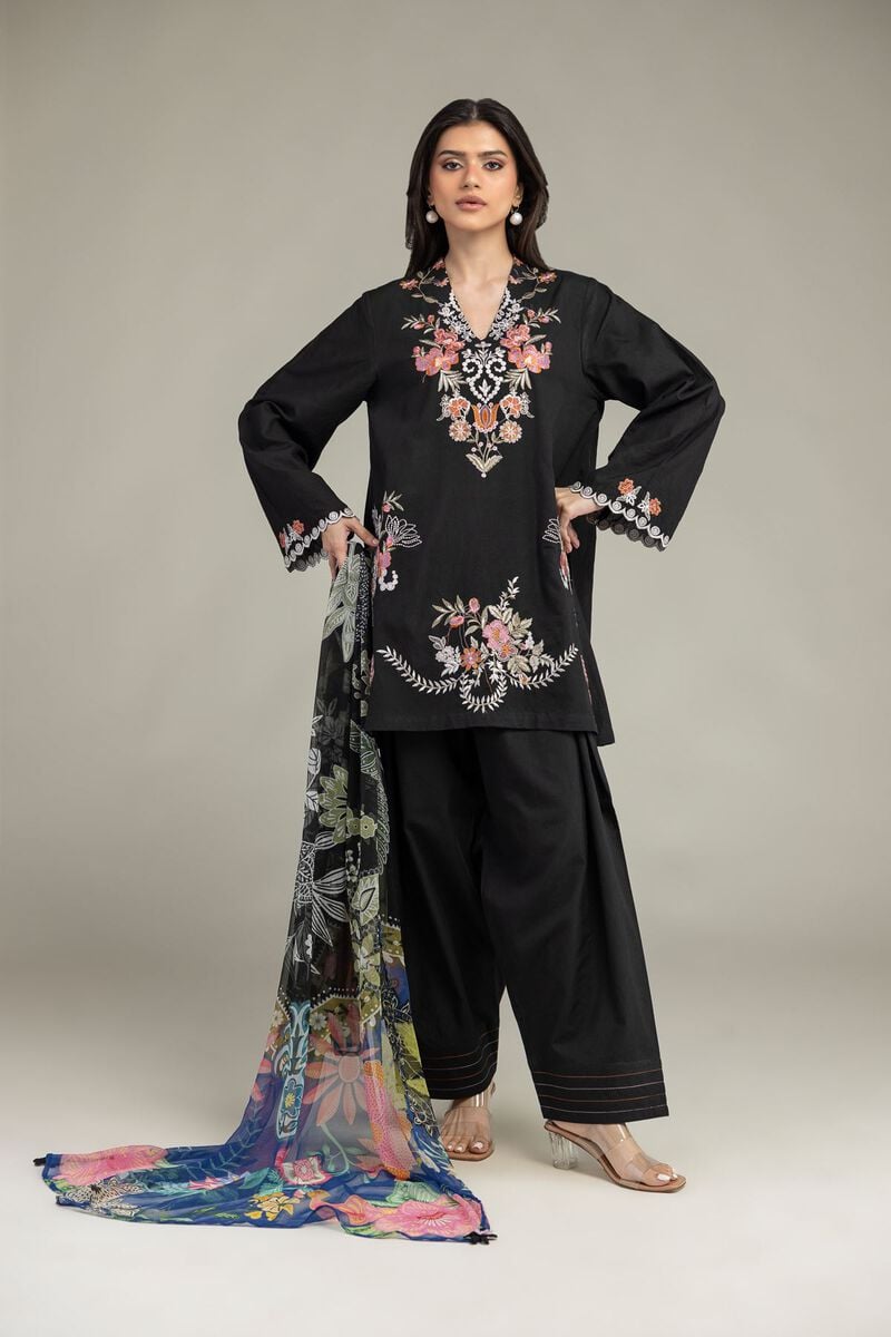 Embroidered | Cambric | Cambric Tailored 3-Piece | USD 85.00