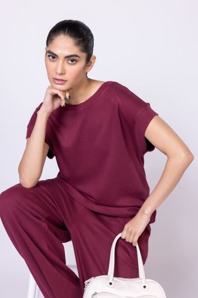 Dyed | Variegated Rib | T-shirt | USD 3.60