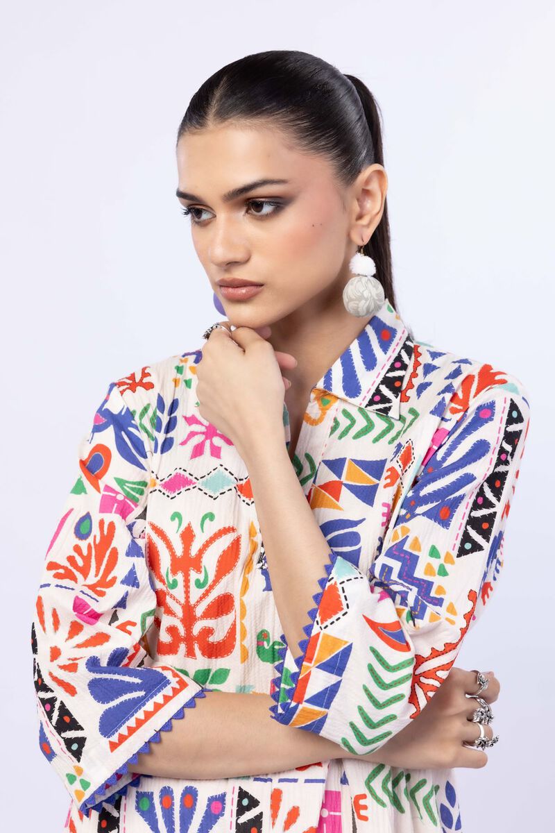 Printed | Ripple Crinkle | Kurta | USD 25.00