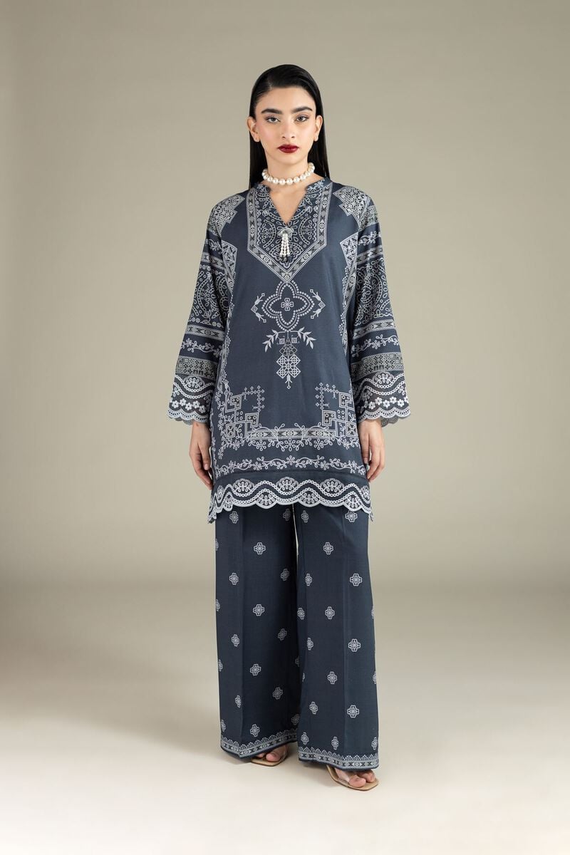 Printed | Raw Silk | Pants | USD 18.00