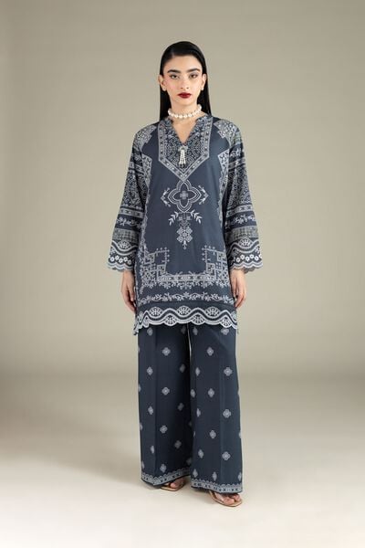 Printed | Raw Silk | Pants | USD 18.00