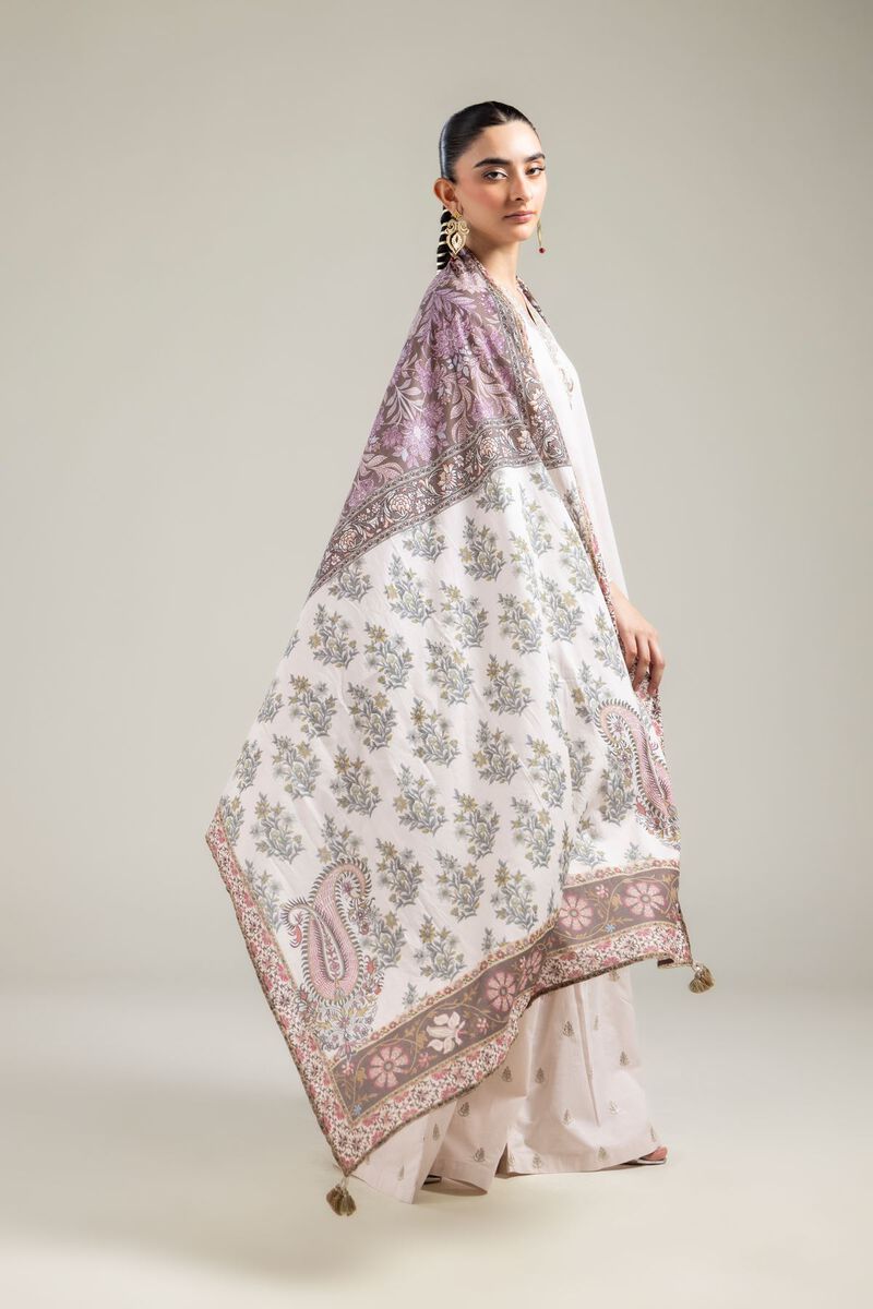 Embroidered | Lawn | Lawn Paisley Dupatta | USD 25.00