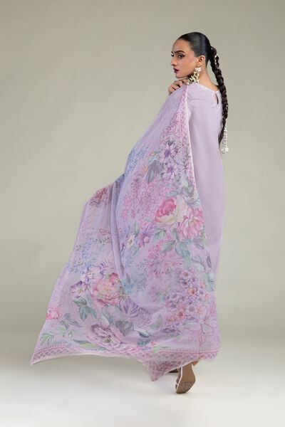 Embroidered | Chiffon | Chiffon Floral Dupatta | USD 30.00