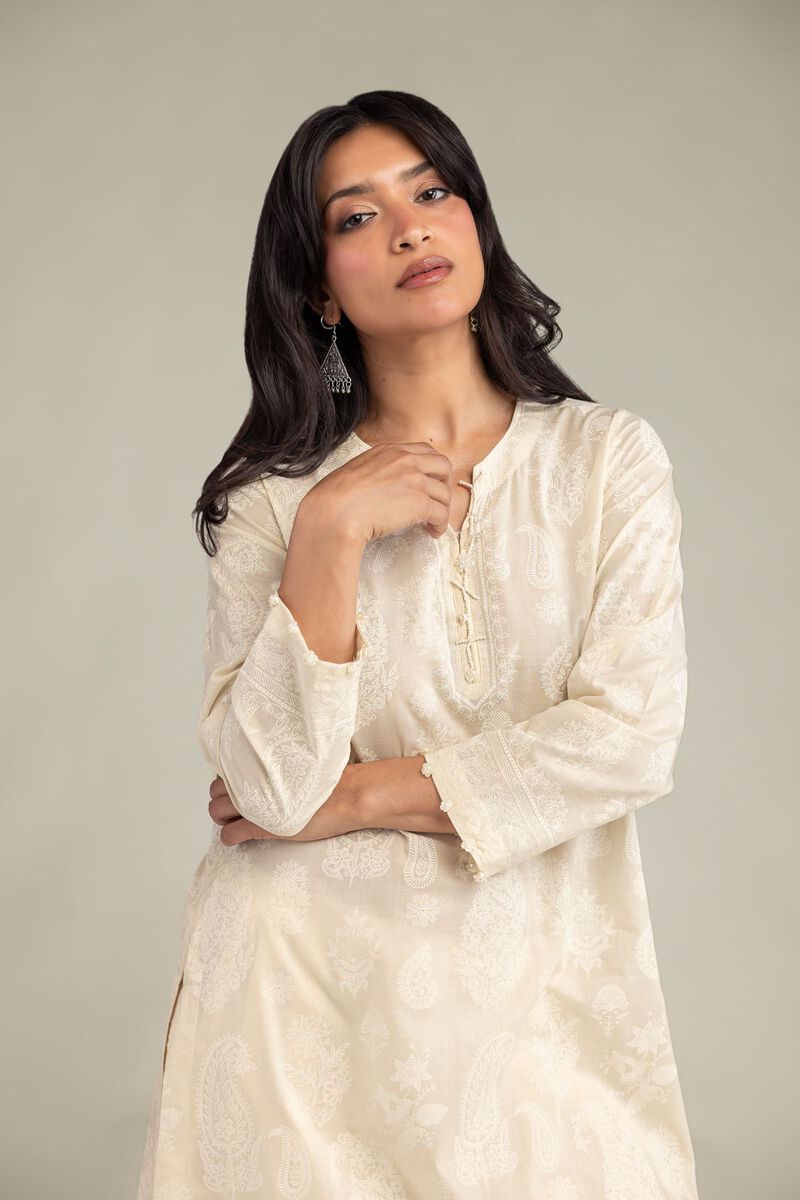 Cambric | Cambric Floral Kurta | USD 40.00