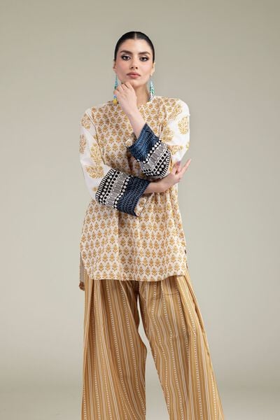 Printed | Cambric | Short Cambric Kurta | USD 30.00