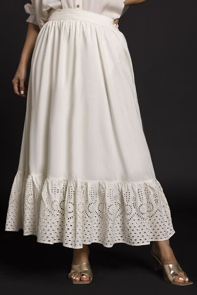 Skirt | Embroidered
