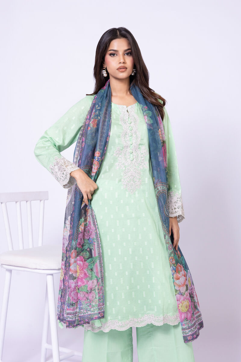 Printed | Polyester Net | Dupatta | USD 7.50