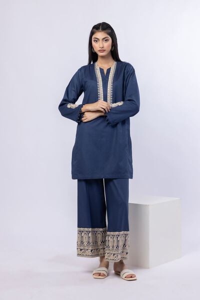 Embroidered | Cotton Dobby | Pants | USD 7.50