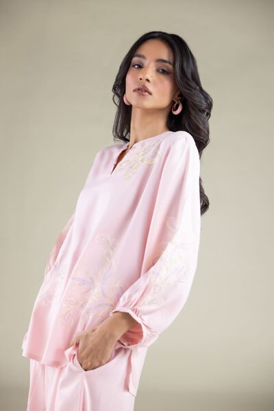 Embroidered | Viscose | Blouse | USD 35.00