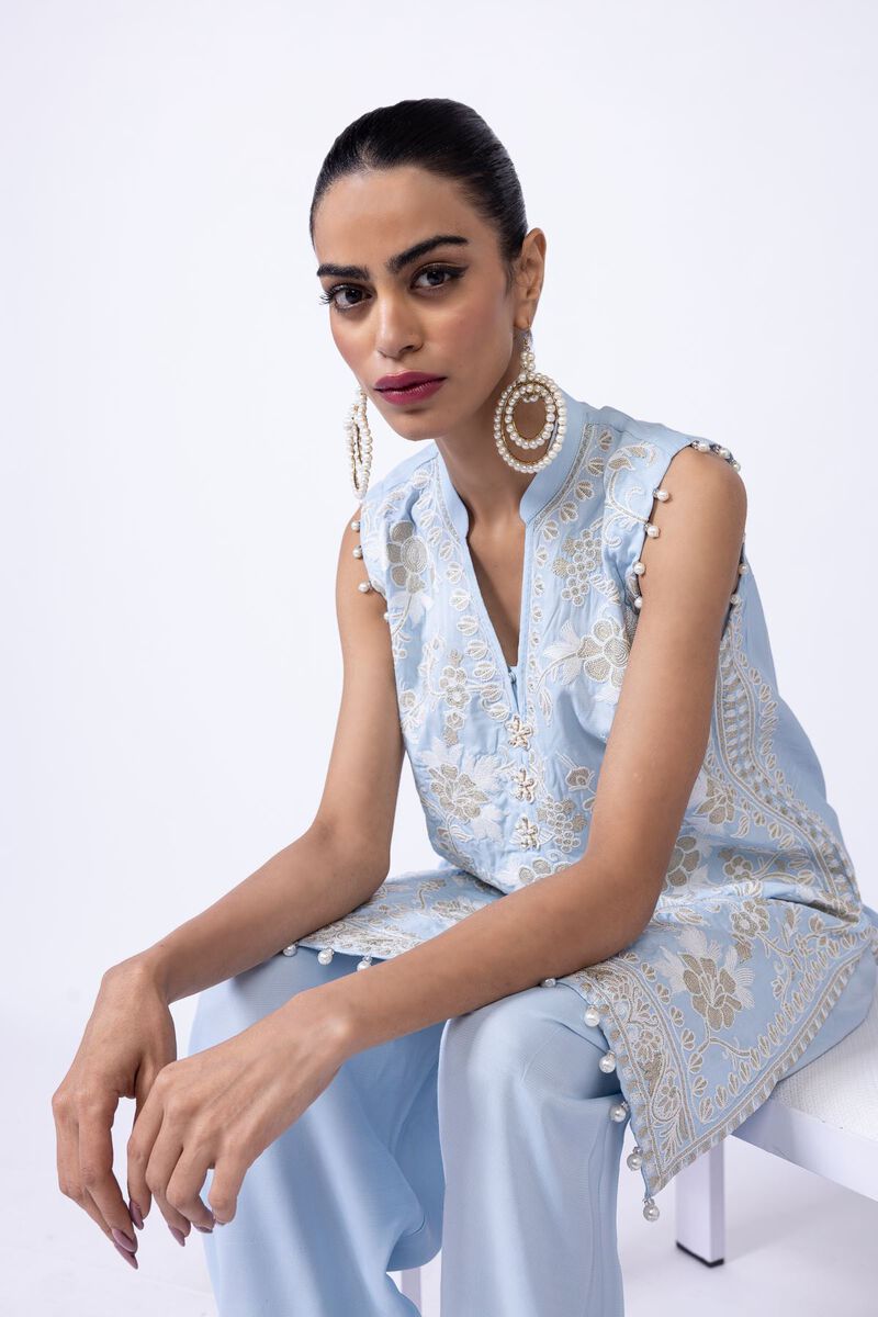Embroidered | Thai Silk | Kurta | USD 45.00